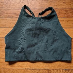 Girlfriend Collective Topanga Sports Bra M Moss